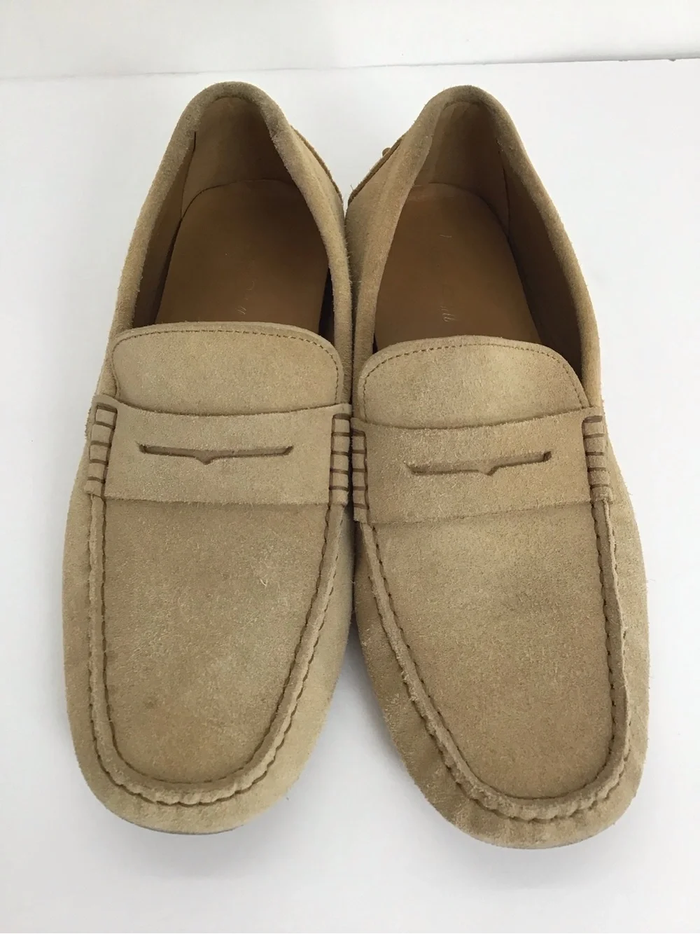Oliver Cabell Mens Suede Leather Driver Loafer Crafted in Portugal Size 40EU/7US